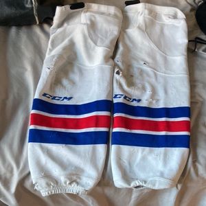 White hockey socks #rangers